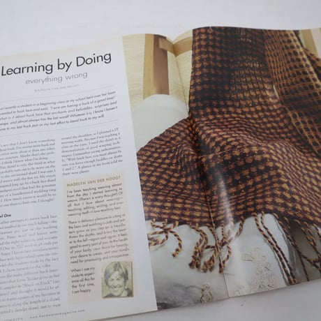 【古本】B2_220　HANDWOVEN January / February 2006