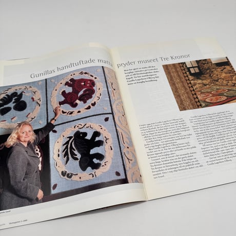 【F1_262】VAV MAGASINET nr 2:2000 /Scandinavian Weaving Magazine /Scandinavian Weaving Magazine