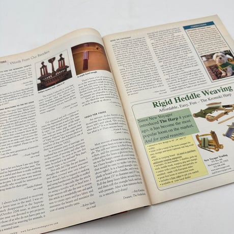 【F1_228】Handwoven November/Dicember 2006  /INTERWEAVE PRESS