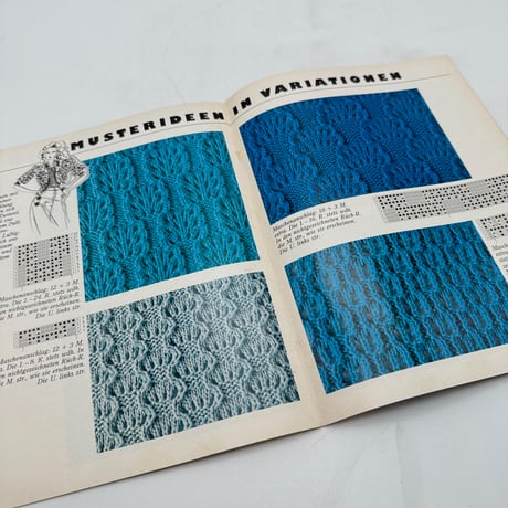 【F1_095】Burda Maschenmuster 2/89 AJOURMUSTER /Aenne Burda GmbH & Co.