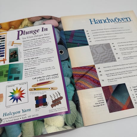 【F1_268】Handwoven May/June 2002  /INTERWEAVE PRESS