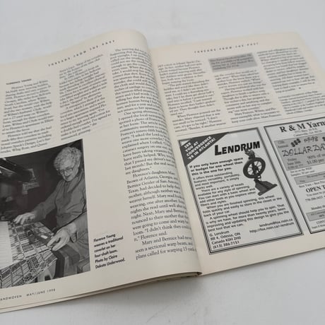 【F1_172】Handwoven May/June 1998  /INTERWEAVE PRESS