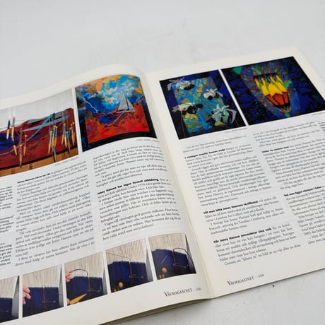【F1_106】VAV MAGASINET 3/04 /Scandinavian Weaving Magazine  /Scandinavian Weaving Magazine 英訳付