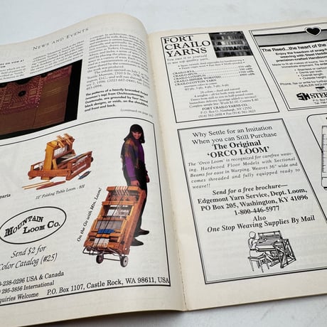 【F1_191】Handwoven November/Dicember 1995  /INTERWEAVE PRESS