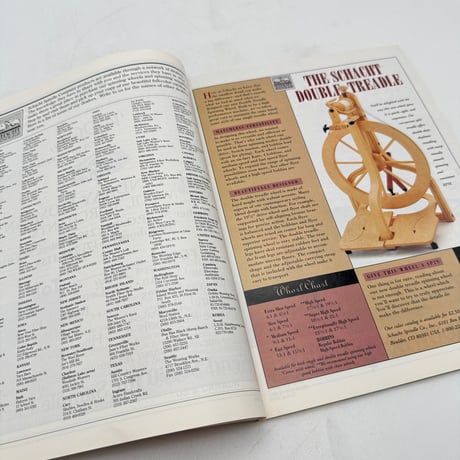 【F1_113】Spin-Off The Magazine for Handspinners Spring 1996  /INTERWEAVE PRESS