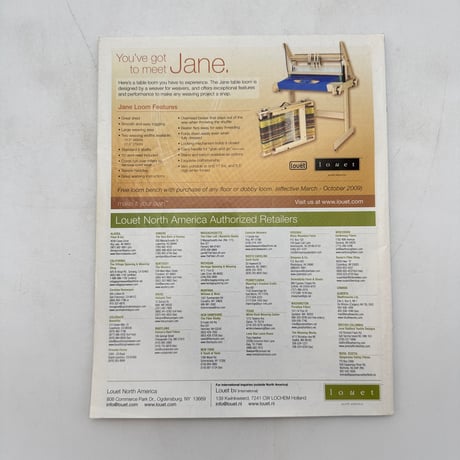 【F1_240】Handwoven May/June 2009  /INTERWEAVE PRESS
