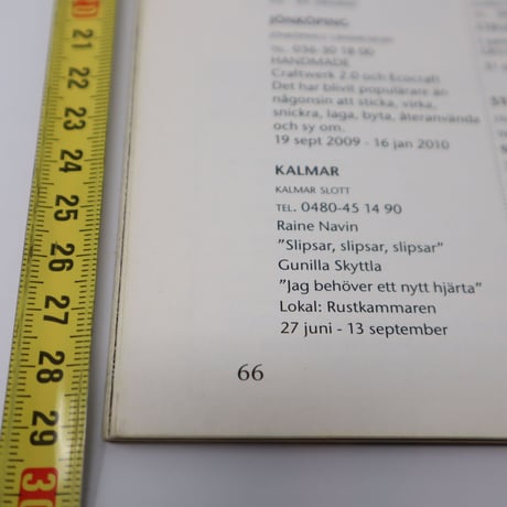 【古本】B2_139　Vav Magasinet　VÄVMAGASINET NR3 2009 日本語訳冊子付