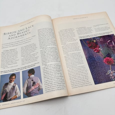 【F1_202】Handwoven January/February 1997  /INTERWEAVE PRESS
