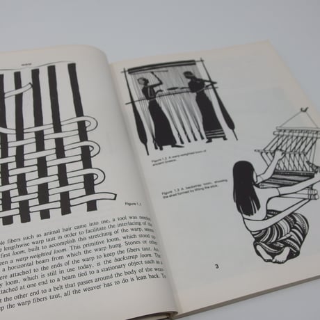 【古本】B3_078　Weaving, Spinning, and Dyeing /  Virginia G. Hower