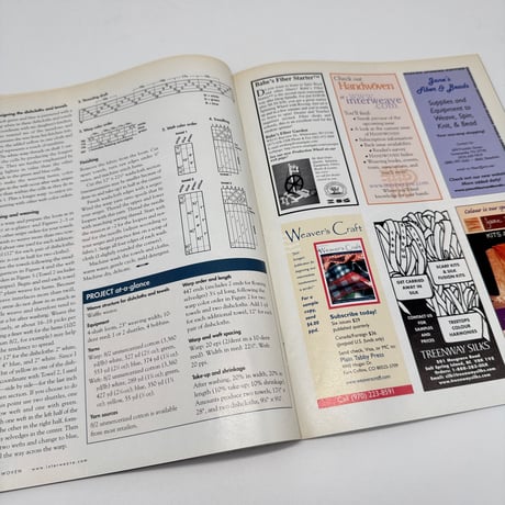 【F1_267】Handwoven March/April 2002  /INTERWEAVE PRESS