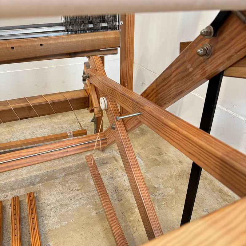 機織り　竹製紡車 D625】竹筬 鯨10羽 内寸77cm | 染め・織り道具 SHIRO.