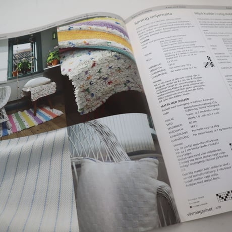 【古本】B2_138　Vav Magasinet　VÄVMAGASINET NR2 2009 日本語訳冊子付