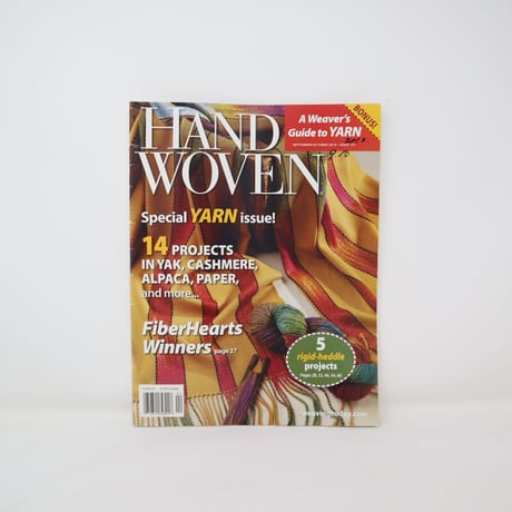 【古本】B2_243　HANDWOVEN September / October 2010