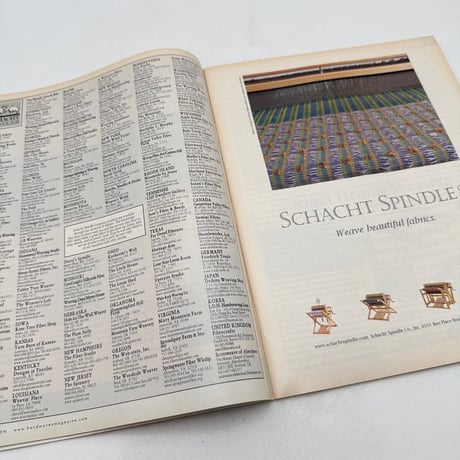 【F1_246】Handwoven November/December 2005  /INTERWEAVE PRESS