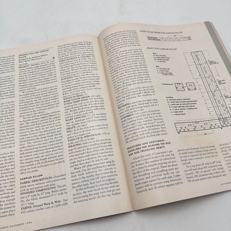 【F1_207】Handwoven November/December 1996  /INTERWEAVE PRESS