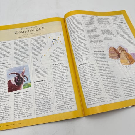 【F1_211】Handwoven January/February 2002  /INTERWEAVE PRESS