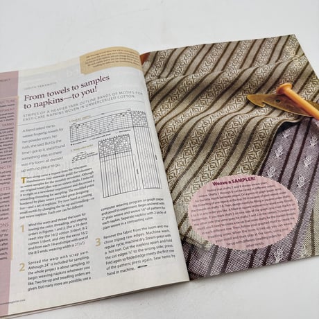【F1_242】Handwoven May/June 2010  /INTERWEAVE PRESS