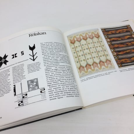 【古本】B153 Fran enris till flossa / En bok om handvavda mattor i Sverige