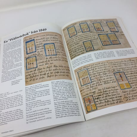 【古本】B198   Hemslöjden Magazine   1986/6