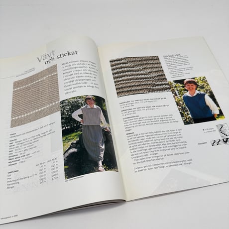 【F1_261】VAV MAGASINET nr 3:2000 /Scandinavian Weaving Magazine /Scandinavian Weaving Magazine