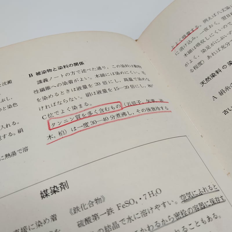 最終値下げ）捺染の基礎と実際/繊維社 B7_109】新技法シリーズ 工芸染色ノート - 繊維と染色・糸、布