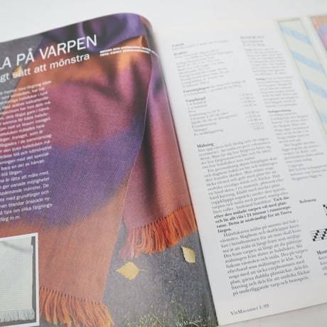 【古本】B2_258　Vav Magasinet　VÄVMAGASINET NR1 1993