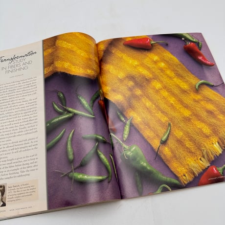 【F1_187】Handwoven January/February 2003  /INTERWEAVE PRESS