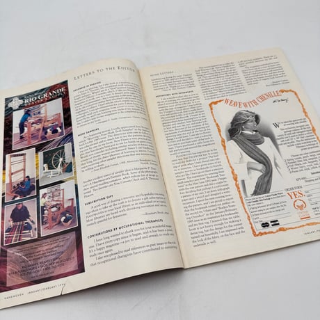 【F1_210】Handwoven January/February 1996  /INTERWEAVE PRESS