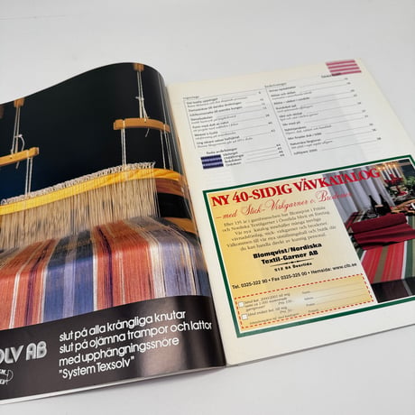 【F1_261】VAV MAGASINET nr 3:2000 /Scandinavian Weaving Magazine /Scandinavian Weaving Magazine