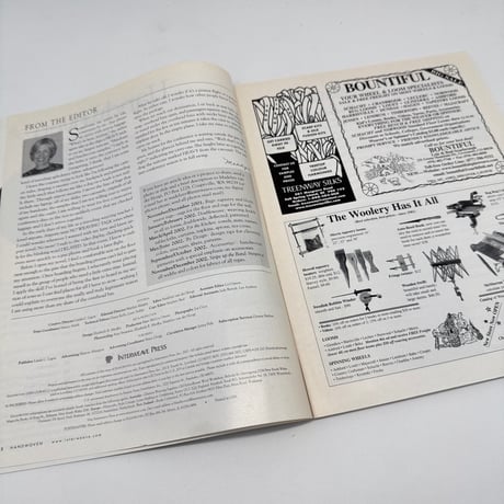 【F1_266】Handwoven  September/October 2001  /INTERWEAVE PRESS