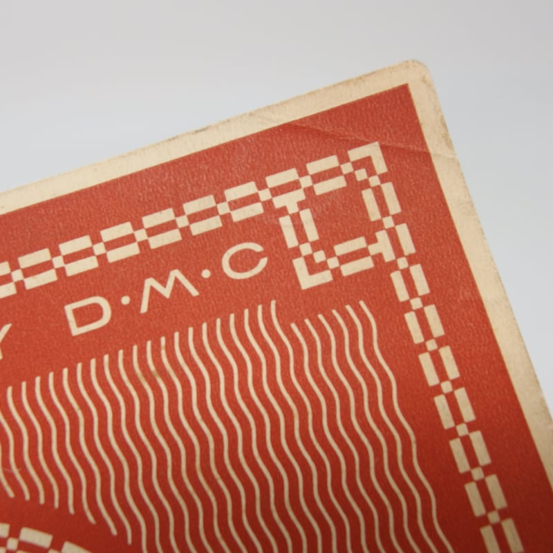 【美品】ティーチ　手配書 古本】B4_009 絶版 D.M.C LIBRARY MAKING STITCH 5th
