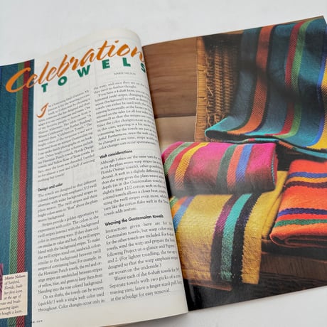 【F1_216】Handwoven March/April 2001  /INTERWEAVE PRESS