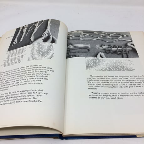 【古本】B124 creating art from fibers & fabrics / Dona Z. Meilach (洋書・英語)