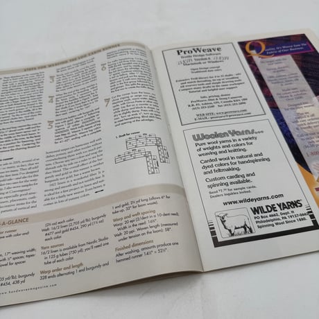 【F1_153】Handwoven March/April 2006  /INTERWEAVE PRESS