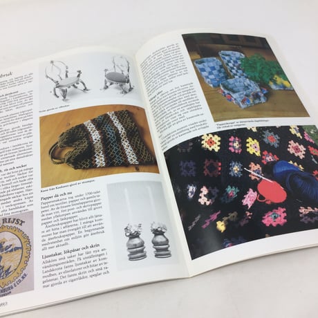 【古本】B207   Hemslöjden  Magazine   1989/3