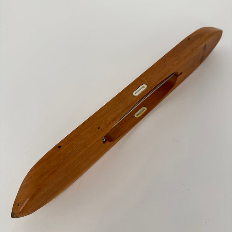 DA248】<東京手織機> ボートローラーシャトル 33cm | 染め・織り