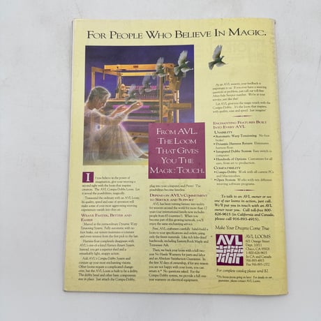 【F1_213】Handwoven January/February 1995  /INTERWEAVE PRESS