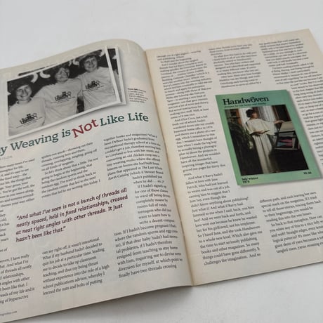 【F1_166】Handwoven May/June 2014  /INTERWEAVE PRESS