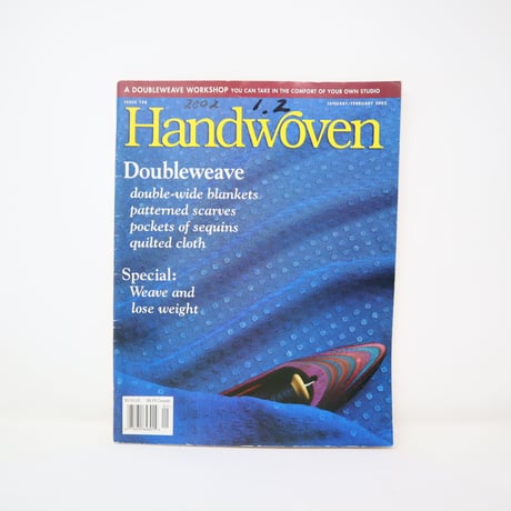 【古本】B2_200　HANDWOVEN January / February 2002