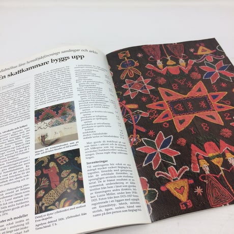 【古本】B214   Hemslöjden  Magazine   1988/6