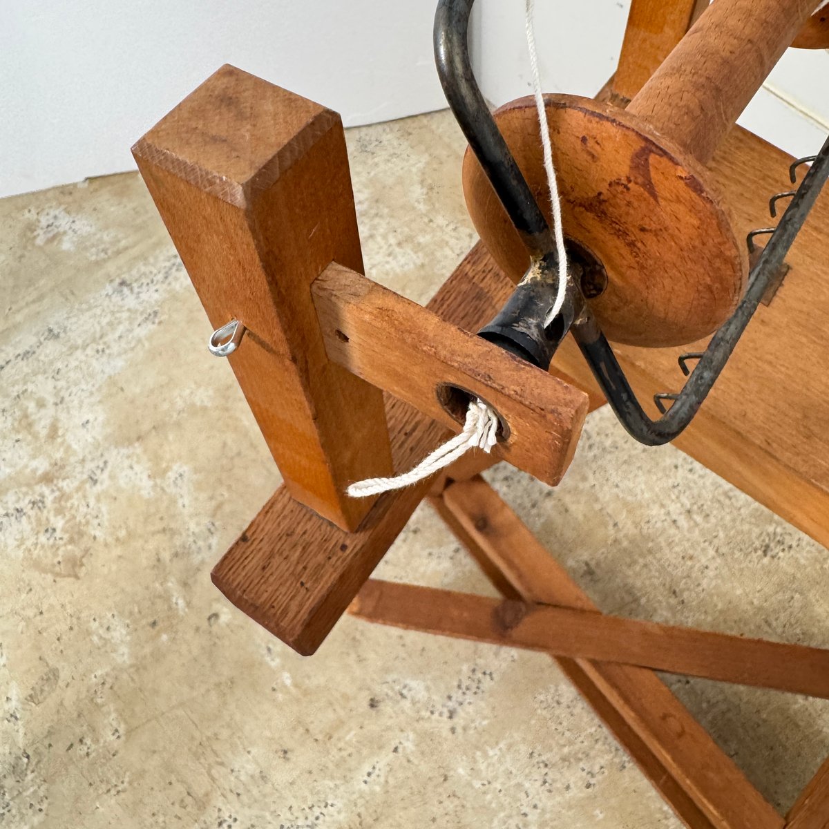 機織り　竹製紡車 機織り 竹製紡車 機織り 竹製紡車 竹製紡車【-手織りの道具屋-稲垣