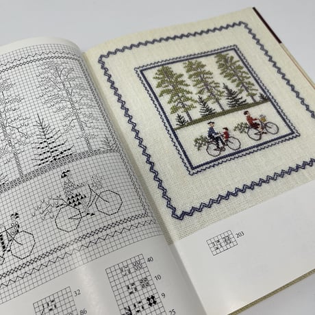 【B6_066】デンマークのクロスステッチ Ⅲ四季のくらしと窓辺の花 /デンマーク手工芸ギルド 山梨幹子訳