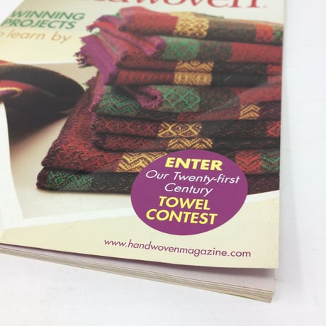【古本】B268      HANDWOVEN　January / february 2006