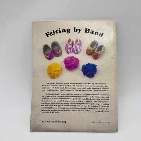 【F1_046】Felting by Hand /Anne Einset Vickrey