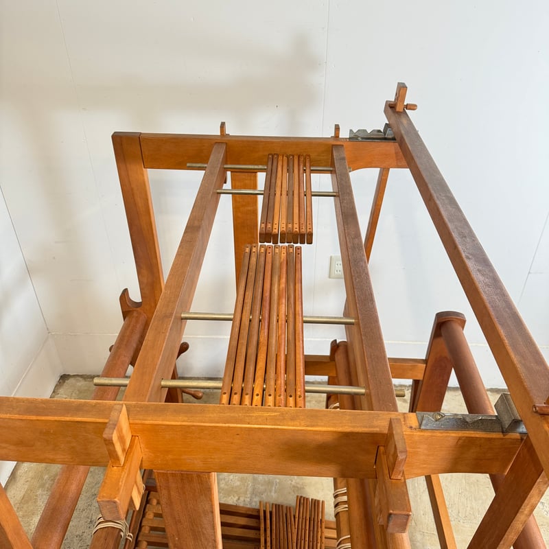 別途送料要・A174】<東京手織機 >天秤式機織 KH-900 織幅90cm  