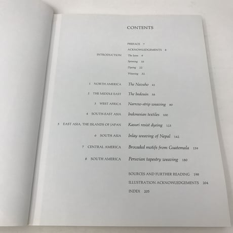 【古本】B308 (洋書) THE ART OF THE LOOM Weaving Spinning & Dyeing across the World/ Ann Hecht