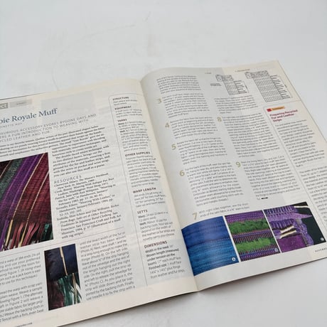 【F1_199】Handwoven November/Dicember 2012  /INTERWEAVE PRESS