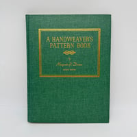 【F1_257】A HANDWEAVER'S PATTERN BOOK REVISED EDITION /Marguerite Porter Davison
