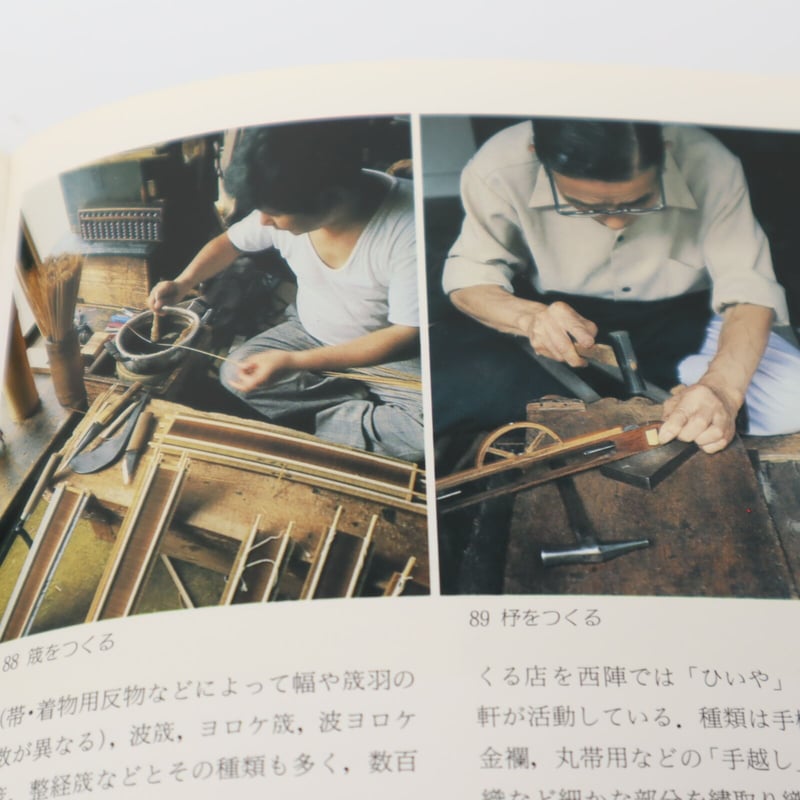 B5_038】西陣織―伝承の技 / 切畑 健 松尾 弘 | 染め・織り道具 SHIRO.