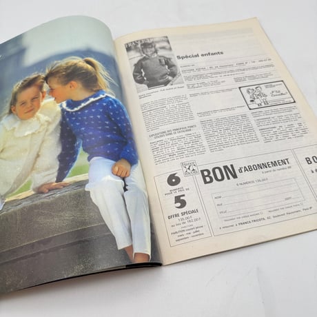 【F1_098】FRANCE-TRICOTS - N°85 - special enfants /Aenne Burda GmbH & Co.